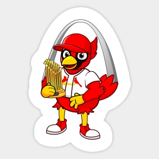 WS Redbird Sticker